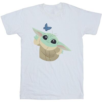 Disney Star Wars Męska Koszulka The Mandalorian Butterfly Catching T-Shirt (XXXXXS / Ciepły Biały) Disney Star Wars Męska Koszulka The Mandalorian Butterfly Catching T-Shirt (XXXXXS / Ciepły Biały)