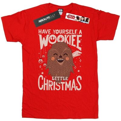 Disney Star Wars Męska Koszulka Wookiee Little Christmas T-Shirt (XL 8,5-9 / Ciemnowiśniowy) Disney Star Wars Męska Koszulka Wookiee Little Christmas T-Shirt (XL 8,5-9 / Ciemnowiśniowy)