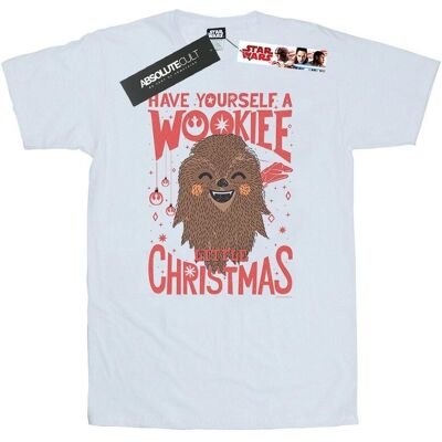 Disney Star Wars Męska Koszulka Wookiee Little Christmas T-Shirt (XXXXXS / Ciepły Biały) Disney Star Wars Męska Koszulka Wookiee Little Christmas T-Shirt (XXXXXS / Ciepły Biały)