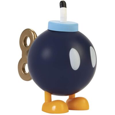 Nintendo Super Mario Bob-Omb 6,5 Cm Kolekcjonerska Zabawka Figurka Akcji Nintendo Super Mario Bob-Omb 6,5 Cm Kolekcjonerska Zabawka Figurka Akcji