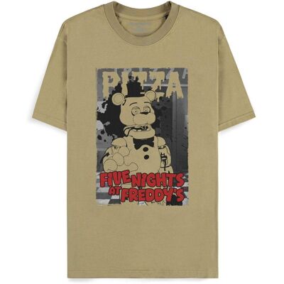 DIFUZED T-shirt Five Nights at Freddy's Pizza Mężczyzn Rozmiar L 100% Bawełna DIFUZED T-shirt Five Nights at Freddy's Pizza Mężczyzn Rozmiar L 100% Bawełna
