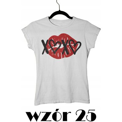 inna (Inny) T-SHIRT KOSZULKA DAMSKA WALENTYNKI LOVE XOXO USTA KISS LOVE BITES XXL inna (Inny) T-SHIRT KOSZULKA DAMSKA WALENTYNKI LOVE XOXO USTA KISS LOVE BITES XXL