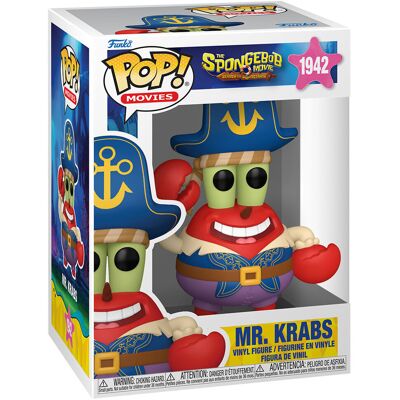Inny producent The Spongebob Movie - Pop Movies N° 1942 - Pan Krabs (Pirat) Inny producent The Spongebob Movie - Pop Movies N° 1942 - Pan Krabs (Pirat)
