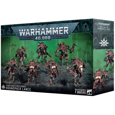 Warhammer 40k - Chaos Knights Houndpack Lance, Gra Planszowa, Games Workshop Warhammer 40k - Chaos Knights Houndpack Lance, Gra Planszowa, Games Workshop