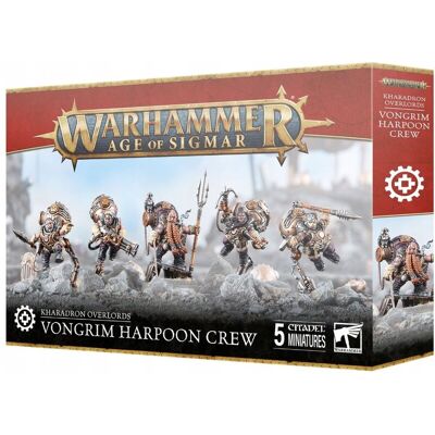 Warhammer Aos - Kharadron Overlords Vongrim Harpoon Crew, Gra Planszowa, Games Workshop Warhammer Aos - Kharadron Overlords Vongrim Harpoon Crew, Gra Planszowa, Games Workshop