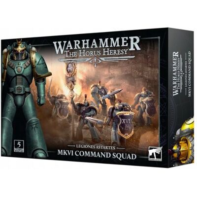 Warhammer The Horus Heresy Legiones Astartes Mkvi Command Squad, Gra Planszowa, Games Workshop Warhammer The Horus Heresy Legiones Astartes Mkvi Command Squad, Gra Planszowa, Games Workshop