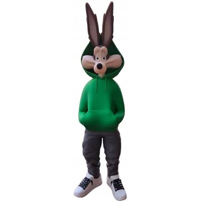 Magic Print Wiluś E. Kojot w stylu street wear figurka Looney Tunes Magic Print Wiluś E. Kojot w stylu street wear figurka Looney Tunes