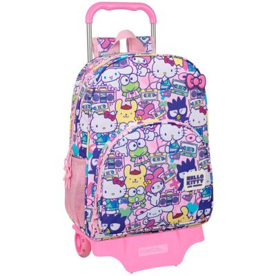 Safta Wózek Szkolny Na Kółkach Hello Kitty & Friends 42 Cm Safta Wózek Szkolny Na Kółkach Hello Kitty & Friends 42 Cm