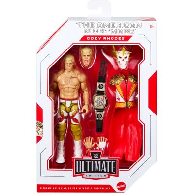 Mattel Wwe Ultimate Edition Cody Rhodes, Figurka I Akcesoria, Dla Dzieci 8+, Fanów I Kolekcjonerów Jhv89 Mattel Wwe Ultimate Edition Cody Rhodes, Figurka I Akcesoria, Dla Dzieci 8+, Fanów I Kolekcjonerów Jhv89