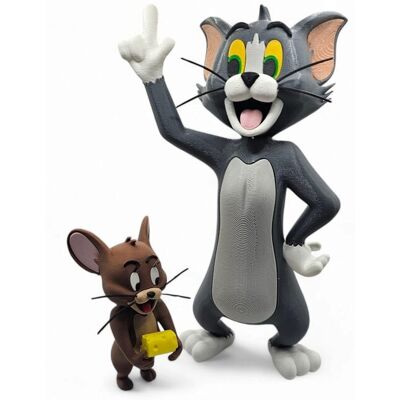 MoranQ Zestaw Figurek Tom & Jerry – Kolekcjonerskie Figurki z Kreskówki MoranQ Zestaw Figurek Tom & Jerry – Kolekcjonerskie Figurki z Kreskówki