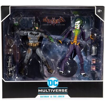 inna (Inny) Zestaw Figurka Batman vs Joker Arkham DCMultiverse inna (Inny) Zestaw Figurka Batman vs Joker Arkham DCMultiverse