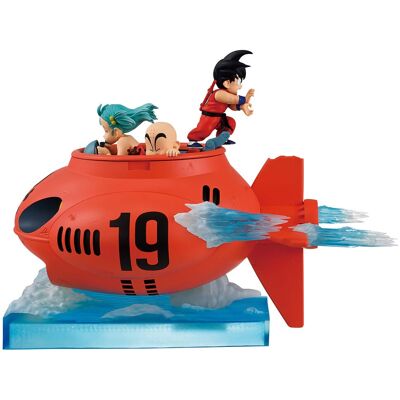BANPRESTO Dragon Ball Ichibansho: Goku, Bulma I Krillin Vs Red Ribbon 21 Cm BANPRESTO Dragon Ball Ichibansho: Goku, Bulma I Krillin Vs Red Ribbon 21 Cm