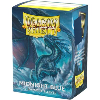 Dragon Shield Rękawy Matowe Na Karty 100 Szt. Midnight Blue Dragon Shield Rękawy Matowe Na Karty 100 Szt. Midnight Blue