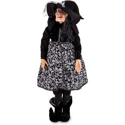 ART Figurka Czarownica Halloween Wiedźma Duża Ozdoba Dekoracja Stojąca Xxl 95cm ART Figurka Czarownica Halloween Wiedźma Duża Ozdoba Dekoracja Stojąca Xxl 95cm