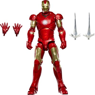 Figurka Iron Man Mark Iii Marvel Legends 15 Cm Kolekcjonerska Z Dodatkami Figurka Iron Man Mark Iii Marvel Legends 15 Cm Kolekcjonerska Z Dodatkami