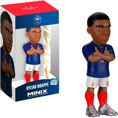 Figurka Mbappé Minix 7 Cm - Mistrzostwa Świata Francja, Kolekcjonerska Pvc Figurka Mbappé Minix 7 Cm - Mistrzostwa Świata Francja, Kolekcjonerska Pvc