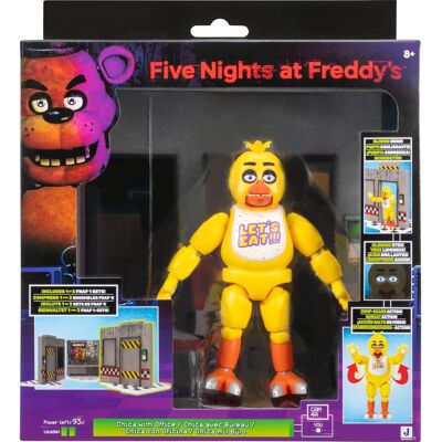 Jazwares Five Nights At Freddy'S Figurka 13 Cm Chica With Office Jazwares Five Nights At Freddy'S Figurka 13 Cm Chica With Office