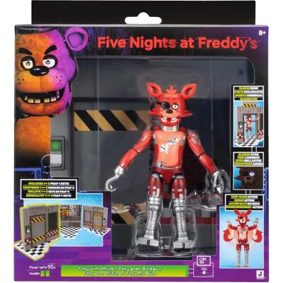 Jazwares Five Nights At Freddy'S Figurka 13 Cm Foxy With Office Jazwares Five Nights At Freddy'S Figurka 13 Cm Foxy With Office