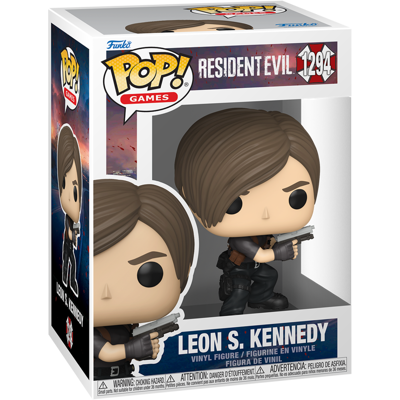 Funko, Funko Pop!, Gry Wideo, Figurka Kolekcjonerska,Resident Evil, Leon Kennedy Funko, Funko Pop!, Gry Wideo, Figurka Kolekcjonerska,Resident Evil, Leon Kennedy