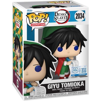 Funko Pop Demon Slayer Giyu (Holi) Ekskluzywna Figurka Winylowa Funko Pop Demon Slayer Giyu (Holi) Ekskluzywna Figurka Winylowa
