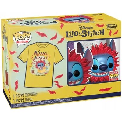 Funko Pop! Tees Disney Lilo & Stitch 1461 T-Shirt M Funko Pop! Tees Disney Lilo & Stitch 1461 T-Shirt M