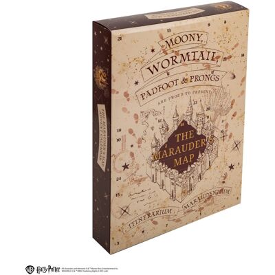 Cinereplicas Harry Potter Kalendarz Adwentowy Mapa Huncwotów – Edycja 2026 Cinereplicas Harry Potter Kalendarz Adwentowy Mapa Huncwotów – Edycja 2026