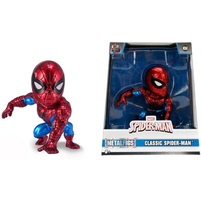 Jada Marvel Spider Man Metalowa Figurka Kolekcjonerska 10 Cm Jada Marvel Spider Man Metalowa Figurka Kolekcjonerska 10 Cm