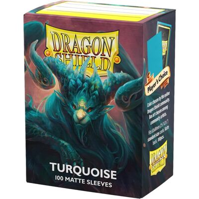 Koszulki Na Karty Dragon Shield Matte Turkusowe 100 Sztuk Koszulki Na Karty Dragon Shield Matte Turkusowe 100 Sztuk