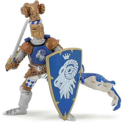 Papo Figurka Rycerza Z Niebieską Bronią 39913 Średniowieczny Fantasy Papo Figurka Rycerza Z Niebieską Bronią 39913 Średniowieczny Fantasy