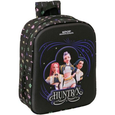 Safta Plecak Dziecięcy K-Pop Demon Hunters 3d Z Podświetleniem Led, 27 Cm Safta Plecak Dziecięcy K-Pop Demon Hunters 3d Z Podświetleniem Led, 27 Cm