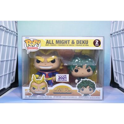 Pop! Animacja All Might & Deku 2-Pak My Hero Academia Exclusive Pop! Animacja All Might & Deku 2-Pak My Hero Academia Exclusive