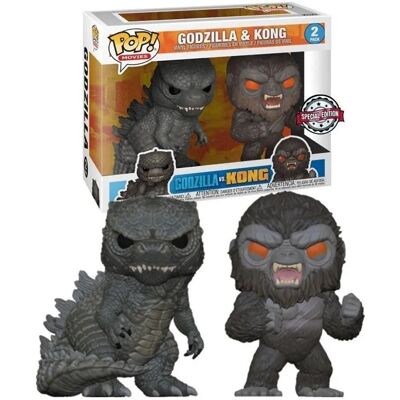 Funko - Godzilla vs Kong 2 Pack - Ekskluzywne - Figure Funko - Godzilla vs Kong 2 Pack - Ekskluzywne - Figure