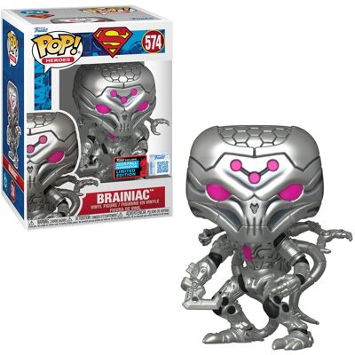 Pop Superman Brainiac Funko Exclusive 2025 Fall Convention Limited Edition 574 (Z Ochroną Z Tworzywa Sztucznego) Pop Superman Brainiac Funko Exclusive 2025 Fall Convention Limited Edition 574 (Z Ochroną Z Tworzywa Sztucznego)