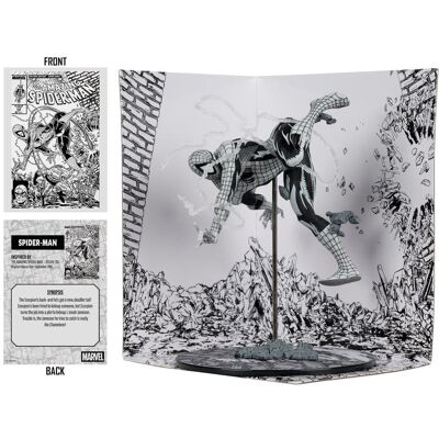 McFarlane Toys Statua Marvel Spider-Man Line Art Z Komiksu #318, 17 Cm McFarlane Toys Statua Marvel Spider-Man Line Art Z Komiksu #318, 17 Cm