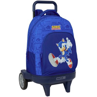 Safta Trolley Szkolny Sonic The Hedgehog 45cm - Wózek Na Kółkach Safta Trolley Szkolny Sonic The Hedgehog 45cm - Wózek Na Kółkach