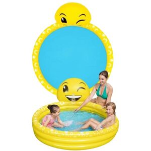 Bestway Basen Dmuchany SMILE Z FONTANNĄ pod wąż ogrodowy 165x144 basenik dziecięcy Bestway Basen Dmuchany SMILE Z FONTANNĄ pod wąż ogrodowy 165x144 basenik dziecięcy