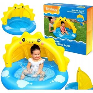 Bestway BASEN DMUCHANY Z DASZKIEM BRODZIK DLA DZIECI 101CM PLAC ZABAW XXL Bestway BASEN DMUCHANY Z DASZKIEM BRODZIK DLA DZIECI 101CM PLAC ZABAW XXL