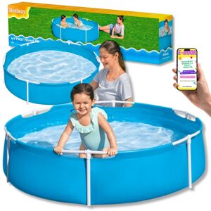 Basenik Ogrodowy dla Dzieci – Bestway Basen Stelażowy 152x38 cm Dziecięcy Brodzik Do Ogrodu + EBOOK Basenik Ogrodowy dla Dzieci – Bestway Basen Stelażowy 152x38 cm Dziecięcy Brodzik Do Ogrodu + EBOOK