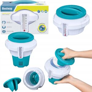 BESTWAY DOZOWNIK CHEMICZNY Z WBUDOWANYM TERMOMETREM PŁYWAK DO BASENU BESTWAY DOZOWNIK CHEMICZNY Z WBUDOWANYM TERMOMETREM PŁYWAK DO BASENU
