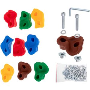 Artemis Uchwyty Kamienie Wspinaczkowe do Wspinaczki dla Dzieci Kolorowe 10 Sztuk Artemis Uchwyty Kamienie Wspinaczkowe do Wspinaczki dla Dzieci Kolorowe 10 Sztuk