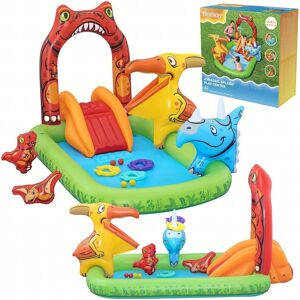 Wodny Plac Zabaw Dmuchany Świat Dinozaurów 241X140X137Cm Bestway Dla Dzieci Wodny Plac Zabaw Dmuchany Świat Dinozaurów 241X140X137Cm Bestway Dla Dzieci
