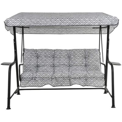 Dajar 461462 Huśtawka Ogrodowa Metalowa Patio Hawaii Black Edition Dajar 461462 Huśtawka Ogrodowa Metalowa Patio Hawaii Black Edition