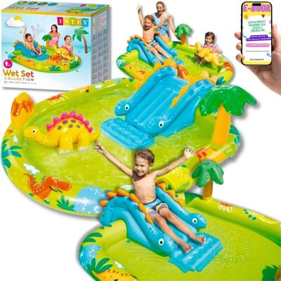 Basen Dla Dzieci Intex Plac Zabaw Dino Dmuchany Ogrodowy Zjeżdzalnia Wodna Ślizgawka Ślizg Prezent Dla Dzieci + Ebook Basen Dla Dzieci Intex Plac Zabaw Dino Dmuchany Ogrodowy Zjeżdzalnia Wodna Ślizgawka Ślizg Prezent Dla Dzieci + Ebook