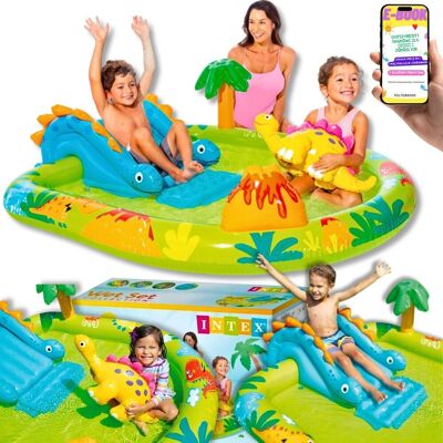 Basen Dmuchana Zjeżdzalnia Ogrodowa Intex Plac Zabaw Dla Dzieci Wodny Prezent Dla Dziecka + Ebook Basen Dmuchana Zjeżdzalnia Ogrodowa Intex Plac Zabaw Dla Dzieci Wodny Prezent Dla Dziecka + Ebook