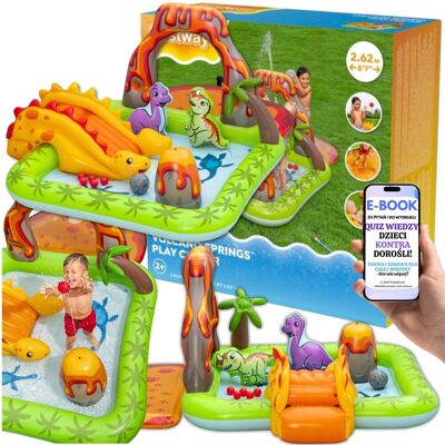 Basen Dmuchany Dla Dzieci Bestway 53172 Dinozaury Ze Zjeżdżalnią + E-BOOK-2 Basen Dmuchany Dla Dzieci Bestway 53172 Dinozaury Ze Zjeżdżalnią + E-BOOK-2