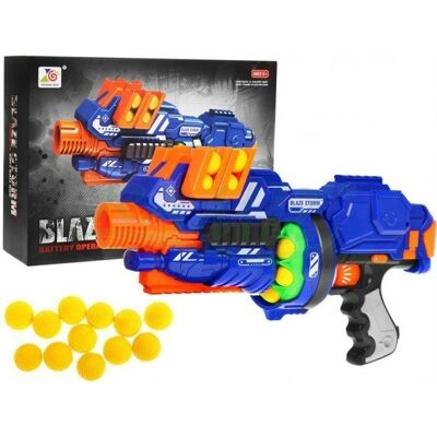 RAMIZ Blaze Storm Pistolet Niebieski 12 Kulek RAMIZ Blaze Storm Pistolet Niebieski 12 Kulek
