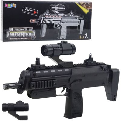 Lean Toys DLA DZIECI KARABIN ZABAWKOWY ŚWIATŁA DŹWIĘKI Lean Toys DLA DZIECI KARABIN ZABAWKOWY ŚWIATŁA DŹWIĘKI