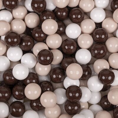 KIDDYMOON - 700 Bolas - 7 cm - Plastic - Kulki do kąpieli KIDDYMOON - 700 Bolas - 7 cm - Plastic - Kulki do kąpieli