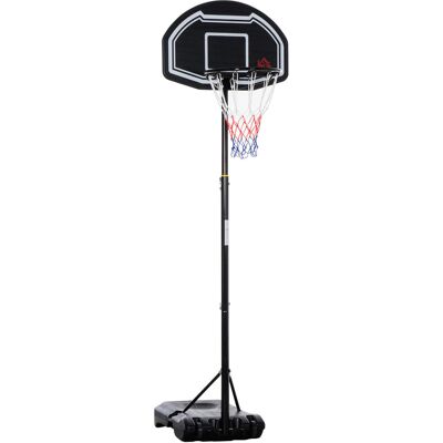 Kosz do koszykówki HOMCOM Outdoor dla młodzieży, stojak do koszykówki z regulacją wysokości 160-210 cm i kółkami, system do koszykówki ze stojakiem .. Kosz do koszykówki HOMCOM Outdoor dla młodzieży, stojak do koszykówki z regulacją wysokości 160-210 cm i kółkami, system do koszykówki ze stojakiem ..