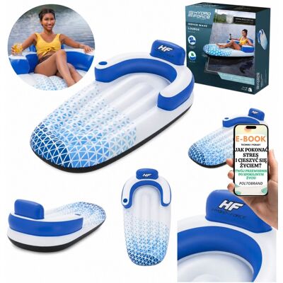 Materac Do Pływania BESTWAY Fotel Z Zagłówkiem Podłokietnikami 100kg + E-BOOK-1 Materac Do Pływania BESTWAY Fotel Z Zagłówkiem Podłokietnikami 100kg + E-BOOK-1